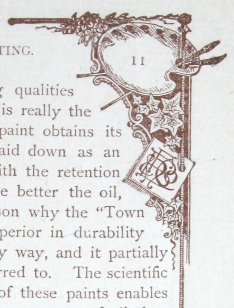 An illustration from Town and country house painting : containing hints on painting and other useful information., 1884, leaf 12