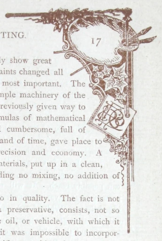 An illustration from Town and country house painting : containing hints on painting and other useful information., 1884, leaf 18