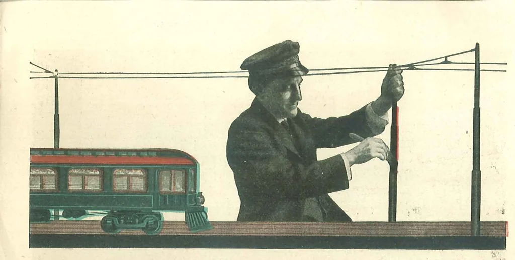 An illustration from Hascall's original carbon paint., 1910, leaf 5
