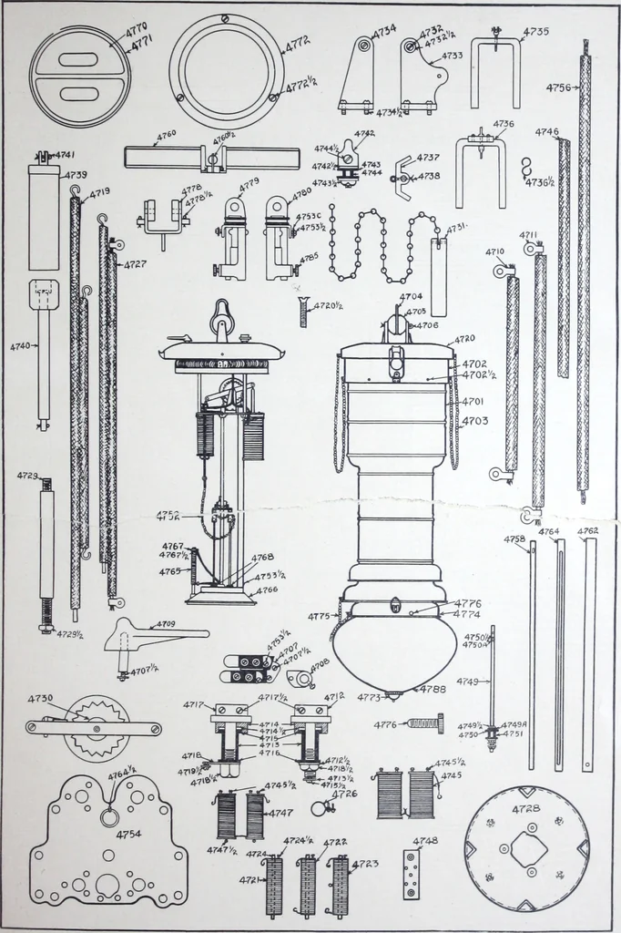 An illustration from Helios direct current flaming arc lamps ..., 1910, leaf 12