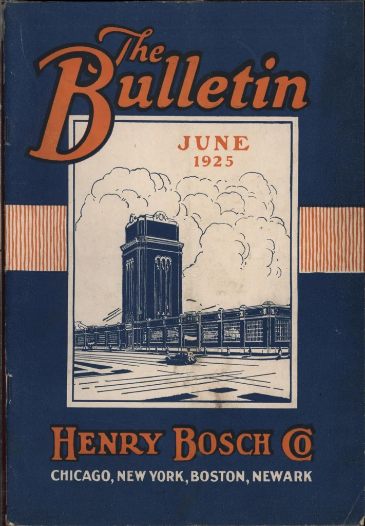 An illustration from Henry Bosch Compny's monthly bulletin : painters' and paper hangers' trade journal., 1925, leaf 0