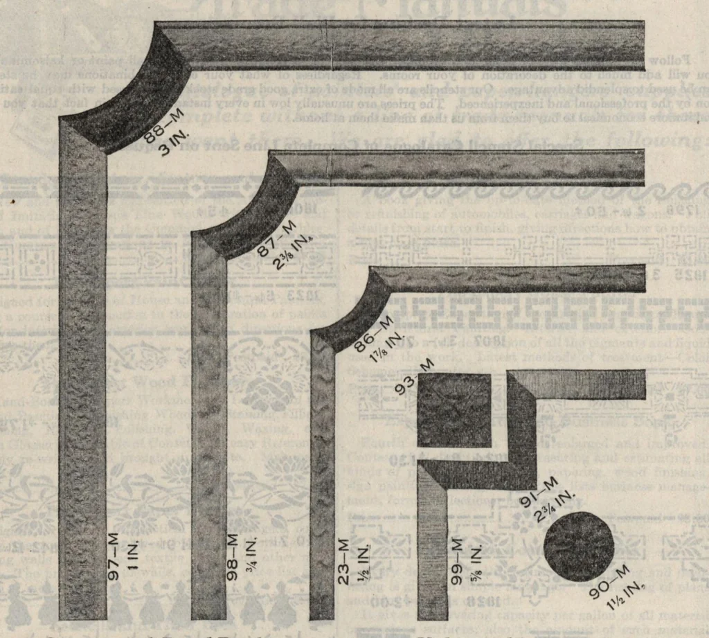 An illustration from Henry Bosch Compny's monthly bulletin : painters' and paper hangers' trade journal., 1925, leaf 19