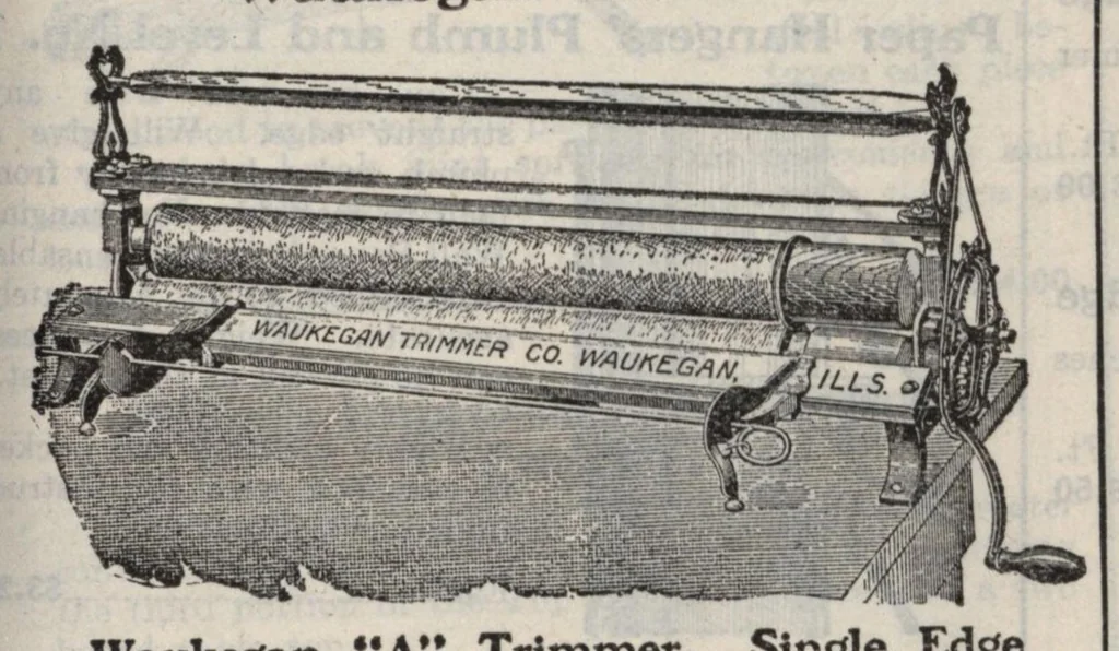 An illustration from Henry Bosch Compny's monthly bulletin : painters' and paper hangers' trade journal., 1925, leaf 48