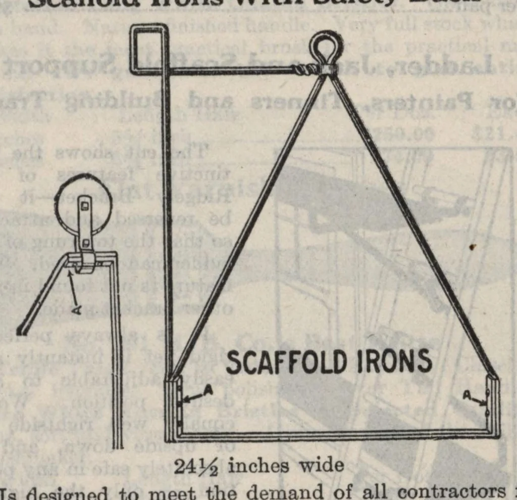 An illustration from Henry Bosch Compny's monthly bulletin : painters' and paper hangers' trade journal., 1925, leaf 66