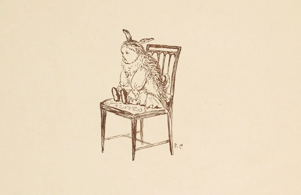 An illustration from Hey diddle diddle and Baby bunting, 1882, leaf 15