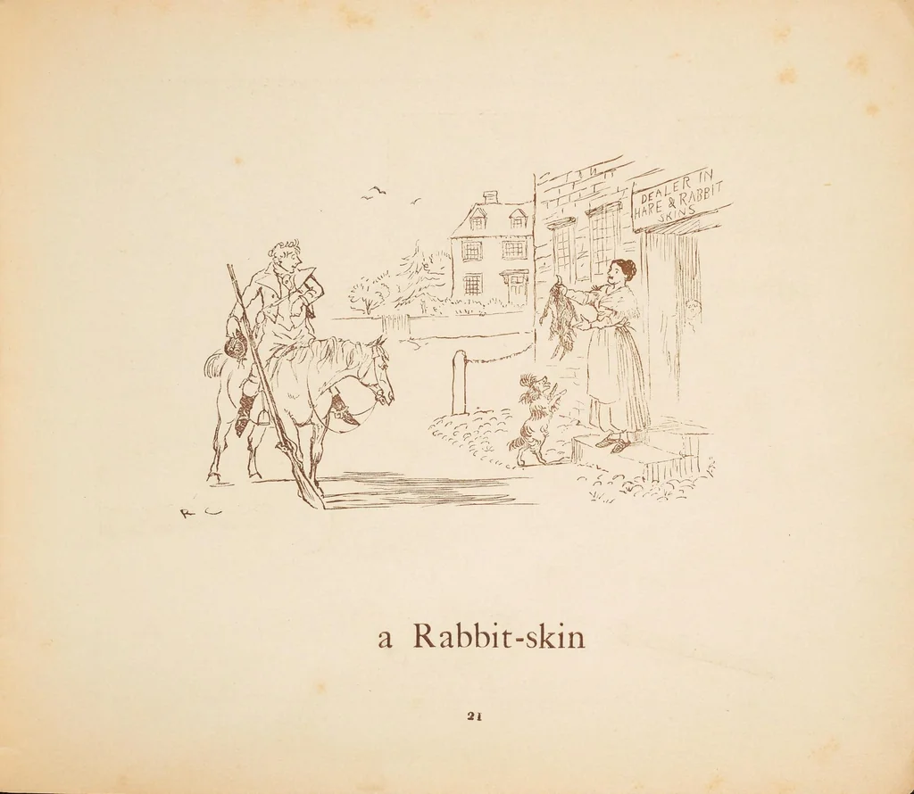 An illustration from Hey diddle diddle and Baby bunting, 1882, leaf 23