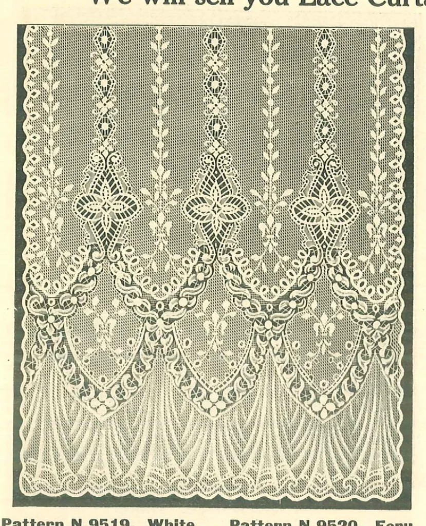An illustration from Hilger Bros. : rugs, carpets, linoleums, lace curtains, mattings, shades, 1910, leaf 18