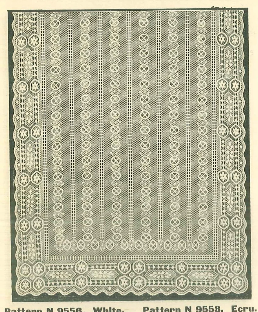 An illustration from Hilger Bros. : rugs, carpets, linoleums, lace curtains, mattings, shades, 1910, leaf 21