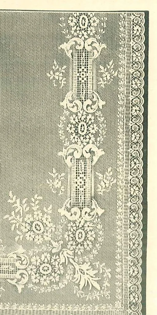 An illustration from Hilger Bros. : rugs, carpets, linoleums, lace curtains, mattings, shades, 1910, leaf 26
