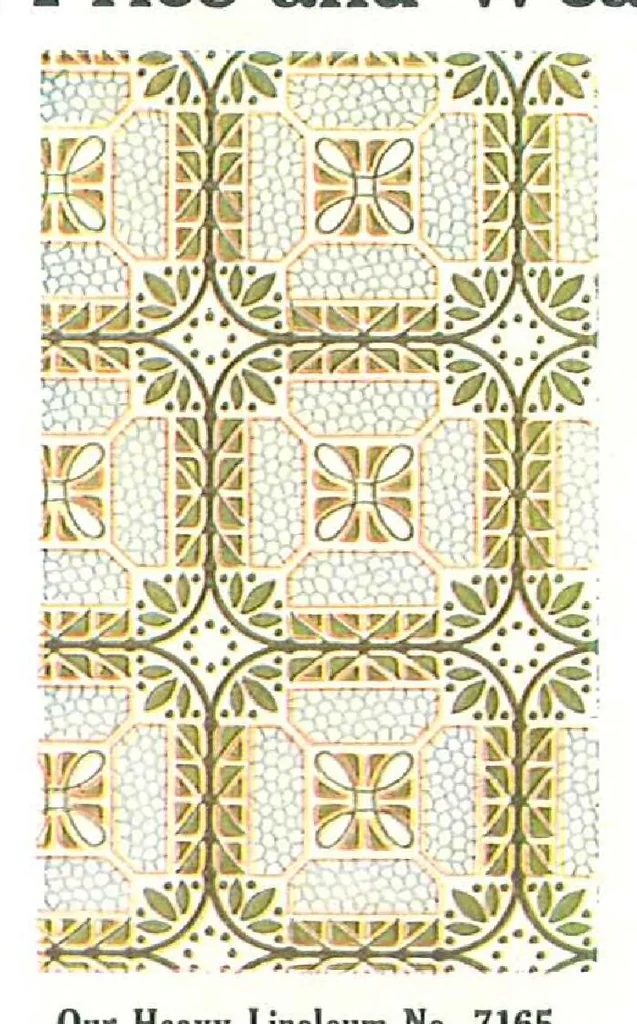 An illustration from Hilger Bros. : rugs, carpets, linoleums, lace curtains, mattings, shades, 1910, leaf 61