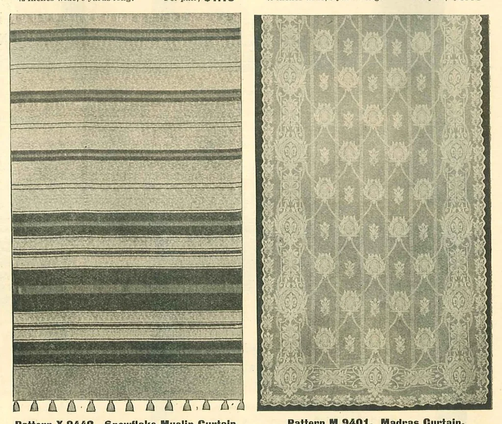An illustration from Hilger Bros. : rugs, carpets, linoleums, lace curtains, mattings, shades, 1910, leaf 94