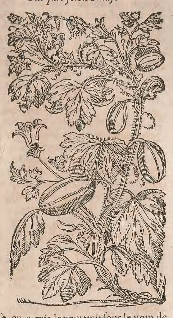 An illustration from Histoire generale des plantes : contenant XVIII livres egalement de partis en deux tomes, 1653, leaf 535