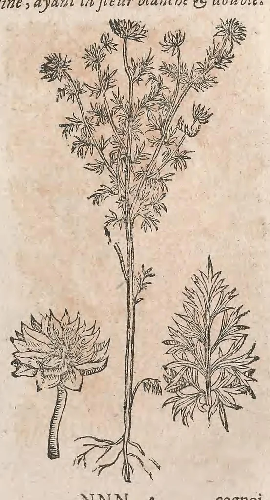 An illustration from Histoire generale des plantes : contenant XVIII livres egalement de partis en deux tomes, 1653, leaf 713