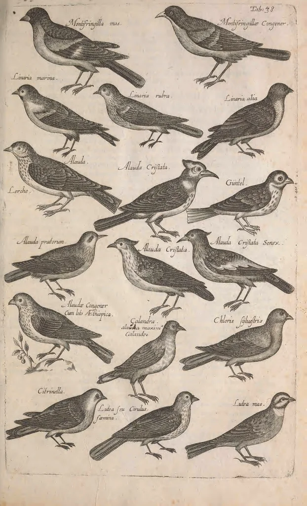 An illustration from Historiae naturalis de quadrupetibus libri : cum aeneis figuris; [Historiae naturalis de serpentibus libri II ; Historiae naturalis de insectis libri III ; Historiae naturalis de exanguibus aquaticis libri IV ; Historiae naturalis de piscibus et cetis libri V ; Historiae naturalis de avibus libri VI], 1650, leaf 178