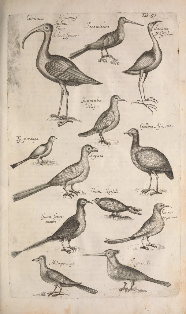 An illustration from Historiae naturalis de quadrupetibus libri : cum aeneis figuris; [Historiae naturalis de serpentibus libri II ; Historiae naturalis de insectis libri III ; Historiae naturalis de exanguibus aquaticis libri IV ; Historiae naturalis de piscibus et cetis libri V ; Historiae naturalis de avibus libri VI], 1650, leaf 306