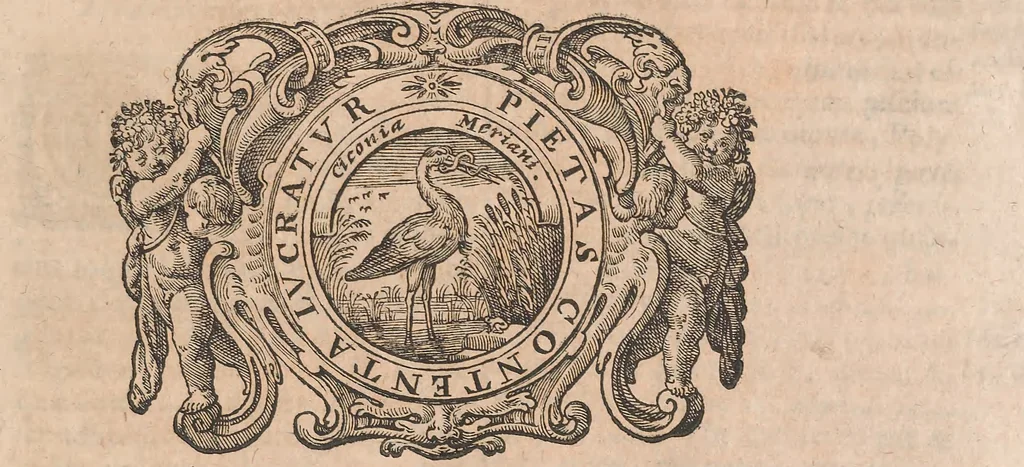 An illustration from Historiae naturalis de quadrupetibus libri : cum aeneis figuris; [Historiae naturalis de serpentibus libri II ; Historiae naturalis de insectis libri III ; Historiae naturalis de exanguibus aquaticis libri IV ; Historiae naturalis de piscibus et cetis libri V ; Historiae naturalis de avibus libri VI], 1650, leaf 688