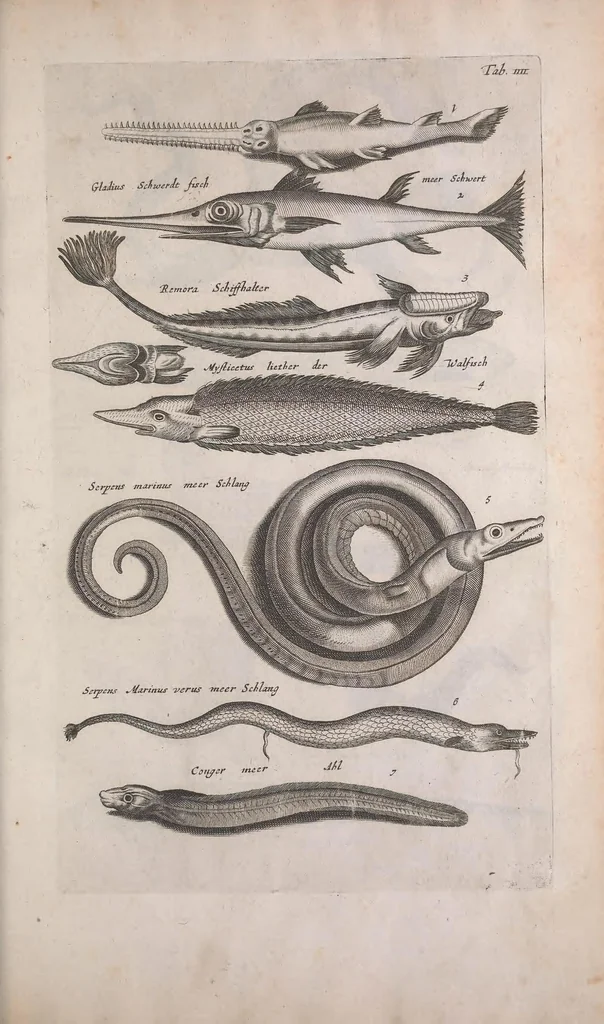 An illustration from Historiae naturalis de quadrupedibus libri : cum aeneis figuris, 1657, leaf 181