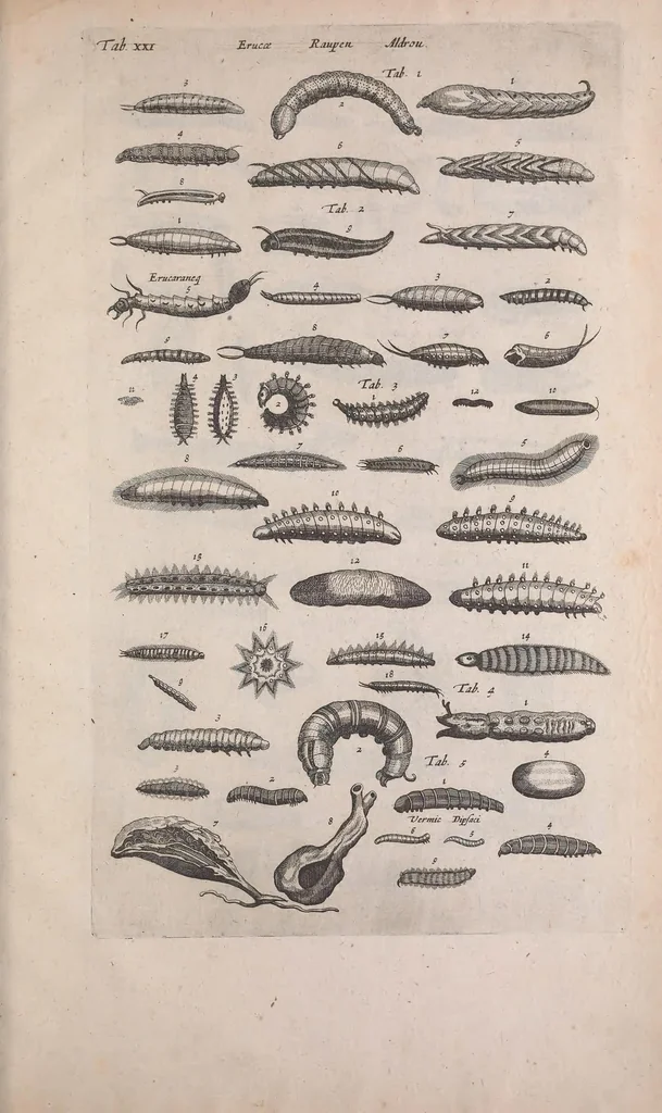 An illustration from Historiae naturalis de quadrupedibus libri : cum aeneis figuris, 1657, leaf 629