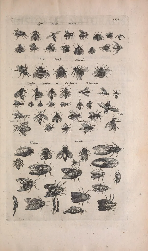An illustration from Historiae naturalis de quadrupedibus libri : cum aeneis figuris, 1657, leaf 347