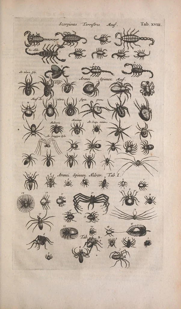 An illustration from Historiae naturalis de quadrupedibus libri : cum aeneis figuris, 1657, leaf 475