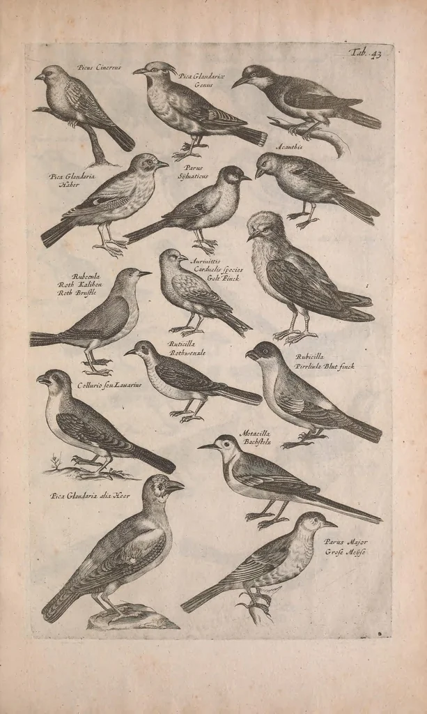 An illustration from Historiae naturalis de quadrupedibus libri : cum aeneis figuris, 1657, leaf 271