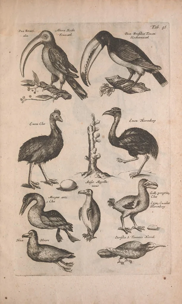 An illustration from Historiae naturalis de quadrupedibus libri : cum aeneis figuris, 1657, leaf 297