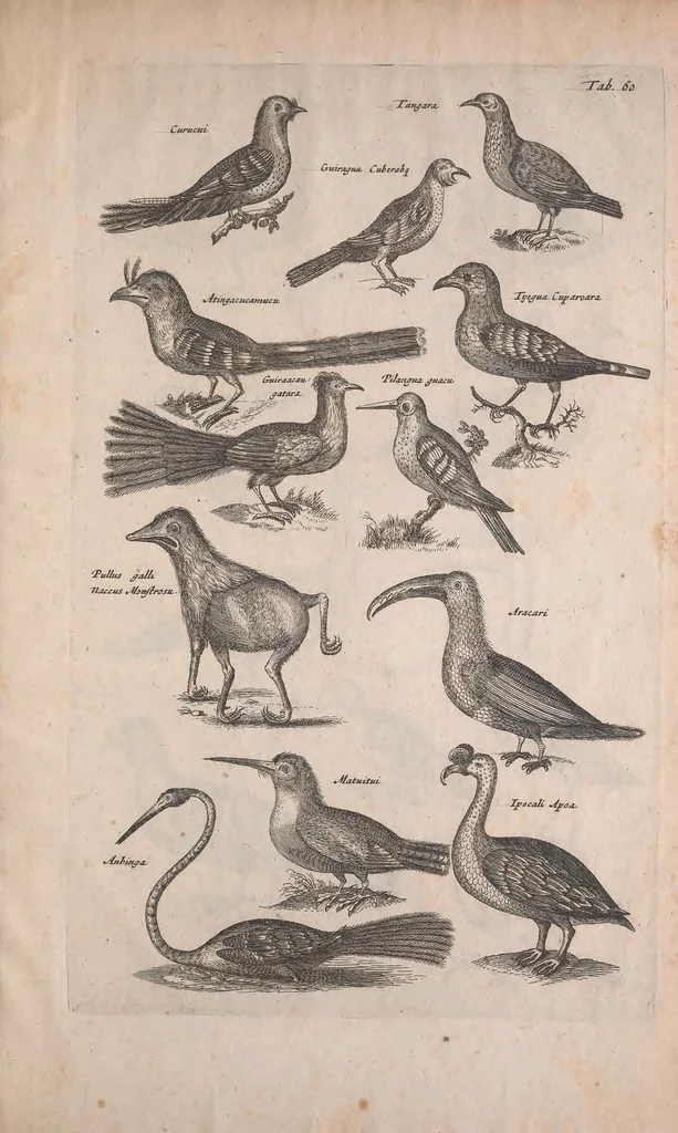 An illustration from Historiae naturalis de quadrupedibus libri : cum aeneis figuris, 1657, leaf 305