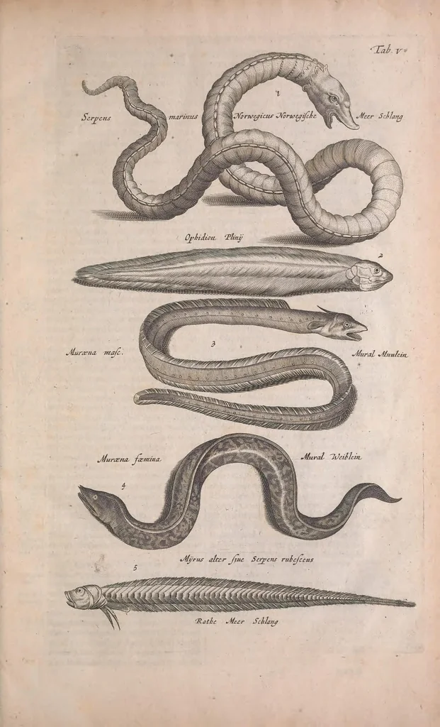 An illustration from Historiae naturalis de quadrupedibus libri : cum aeneis figuris, 1657, leaf 33