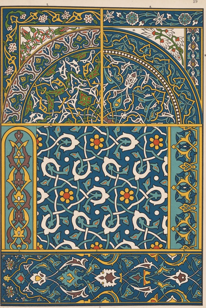 An illustration from Historic styles of ornament, 1898, leaf 102
