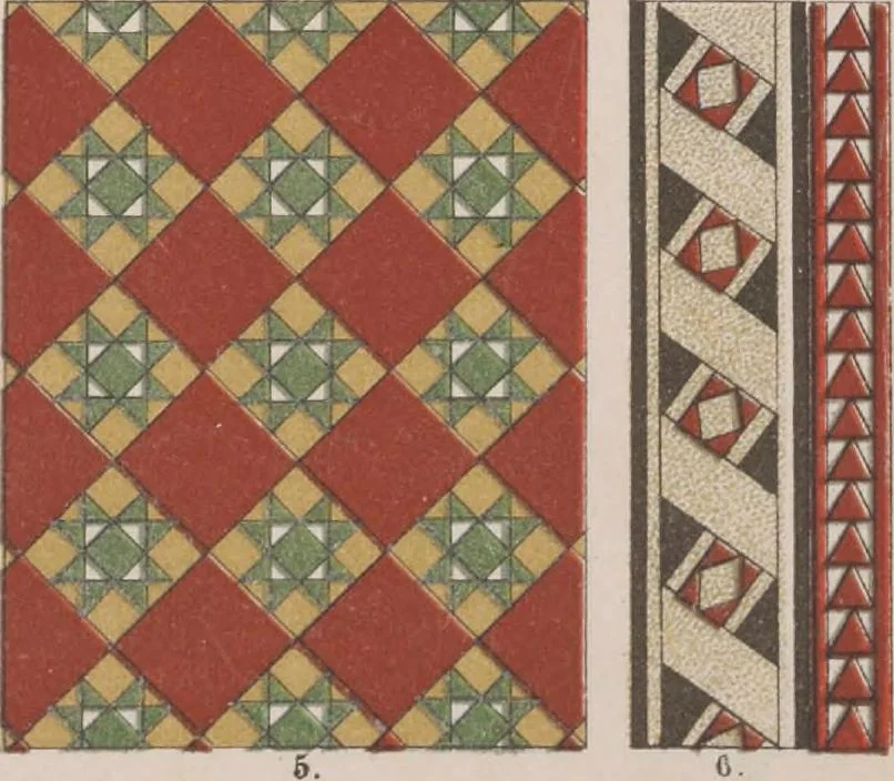 An illustration from Historic styles of ornament, 1898, leaf 110