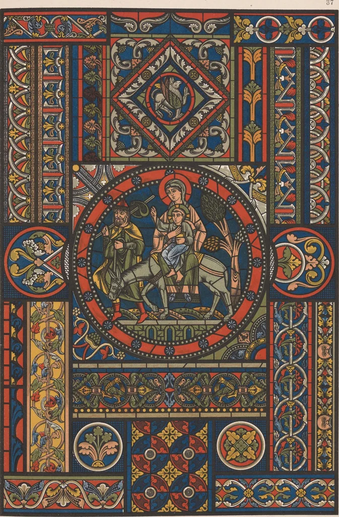 An illustration from Historic styles of ornament, 1898, leaf 138