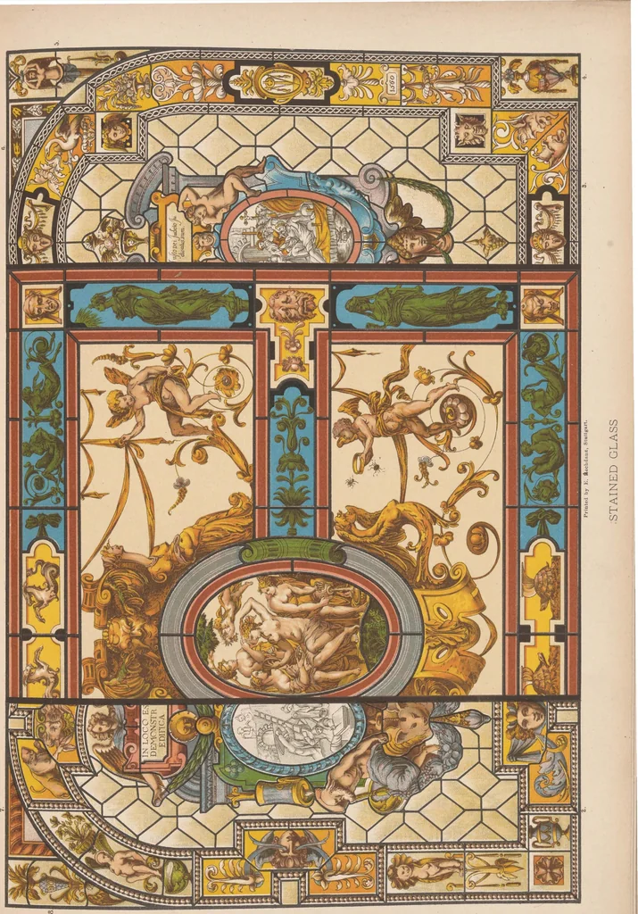 An illustration from Historic styles of ornament, 1898, leaf 162