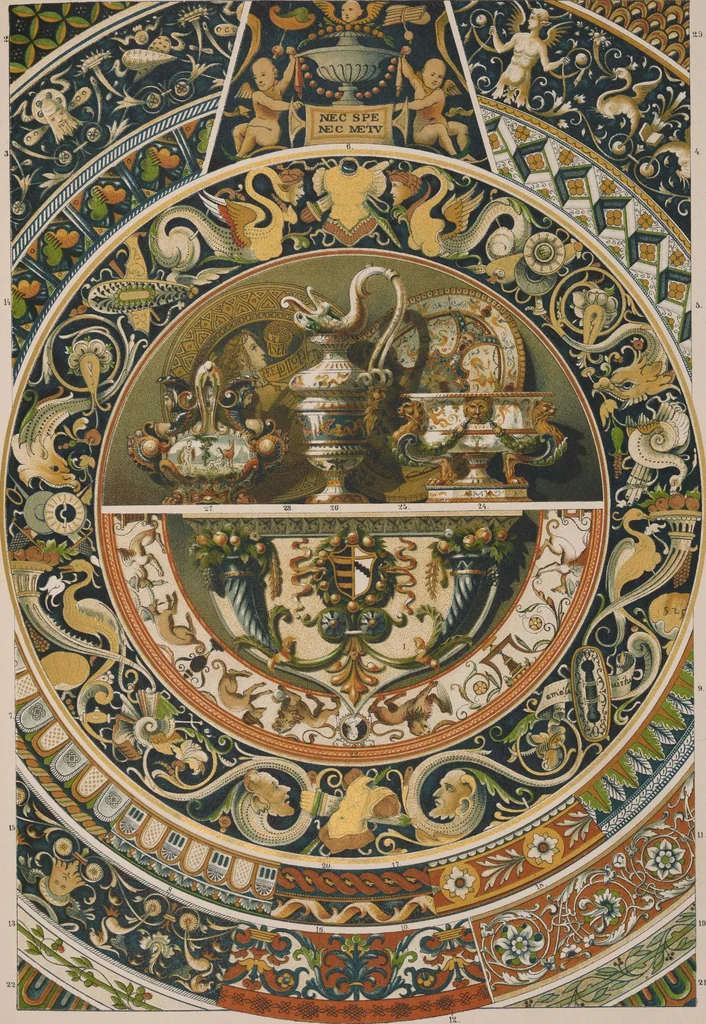 An illustration from Historic styles of ornament, 1898, leaf 192