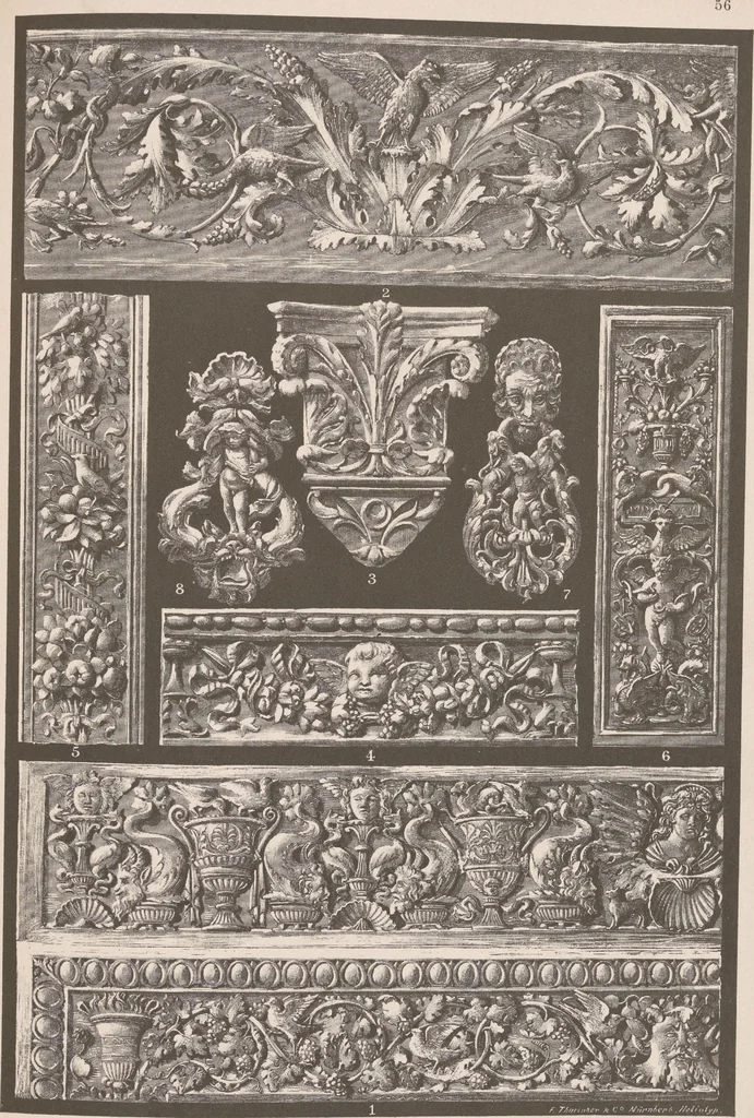 An illustration from Historic styles of ornament, 1898, leaf 194