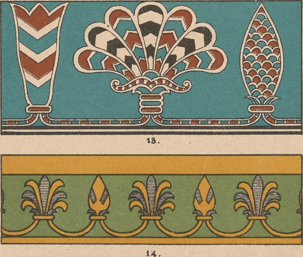 An illustration from Historic styles of ornament, 1898, leaf 20
