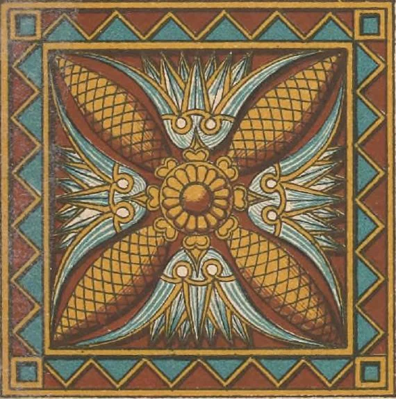 An illustration from Historic styles of ornament, 1898, leaf 20