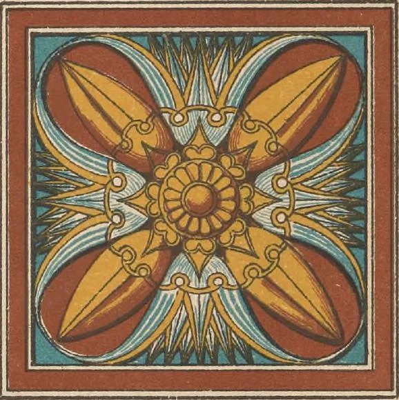 An illustration from Historic styles of ornament, 1898, leaf 20