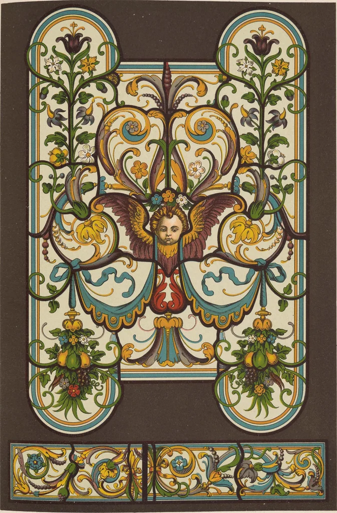 An illustration from Historic styles of ornament, 1898, leaf 236