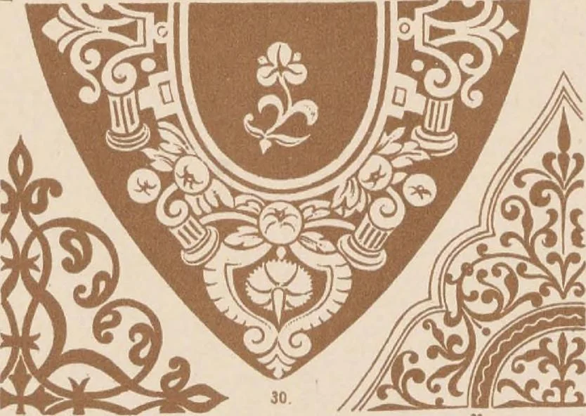 An illustration from Historic styles of ornament, 1898, leaf 246