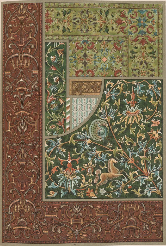 An illustration from Historic styles of ornament, 1898, leaf 248