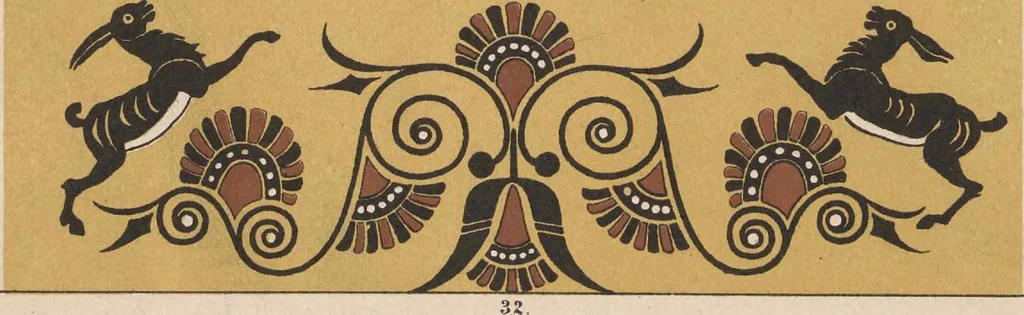 An illustration from Historic styles of ornament, 1898, leaf 28