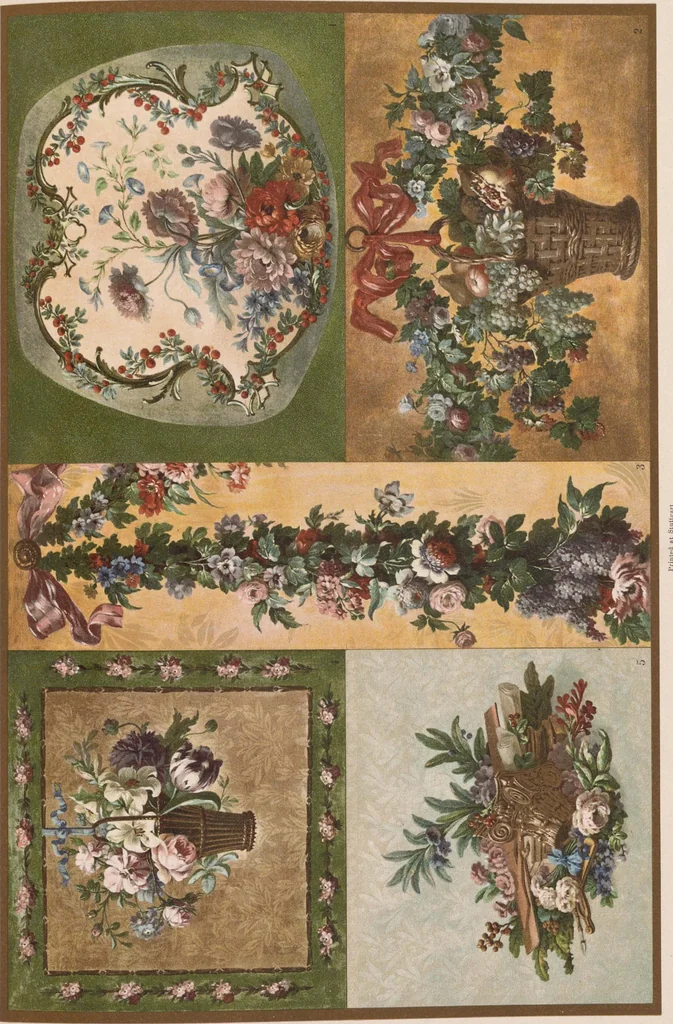 An illustration from Historic styles of ornament, 1898, leaf 288