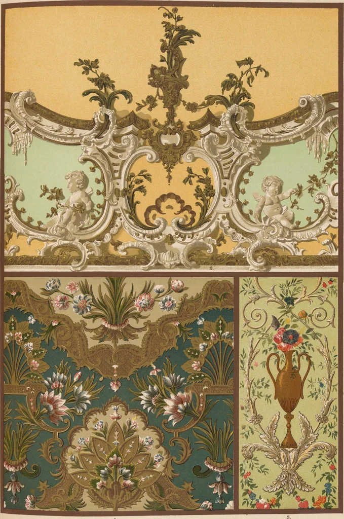 An illustration from Historic styles of ornament, 1898, leaf 292
