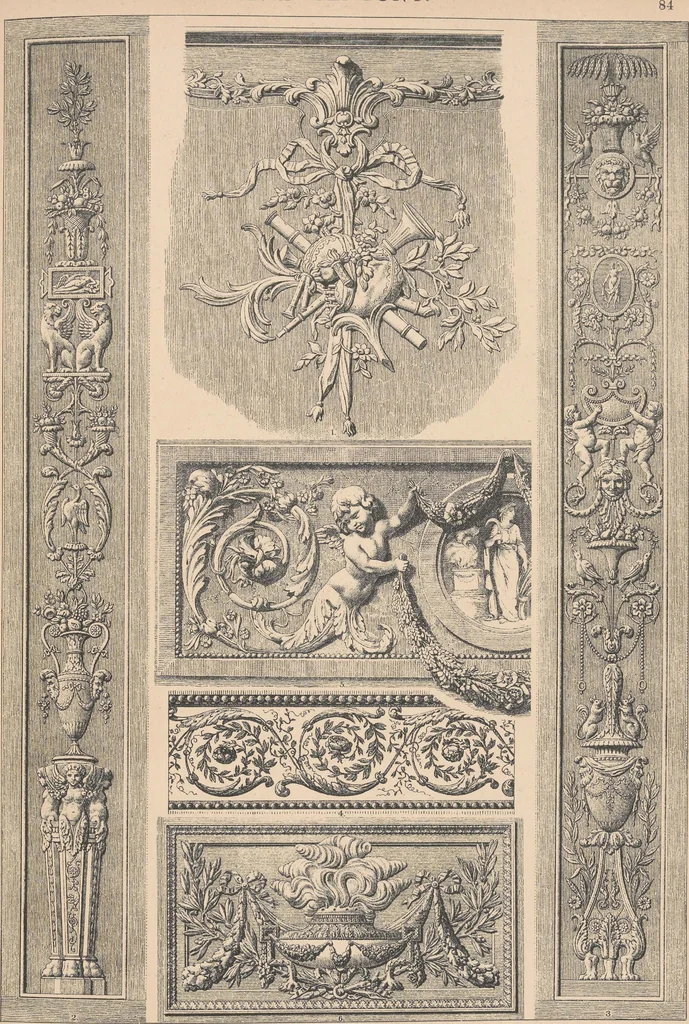 An illustration from Historic styles of ornament, 1898, leaf 294