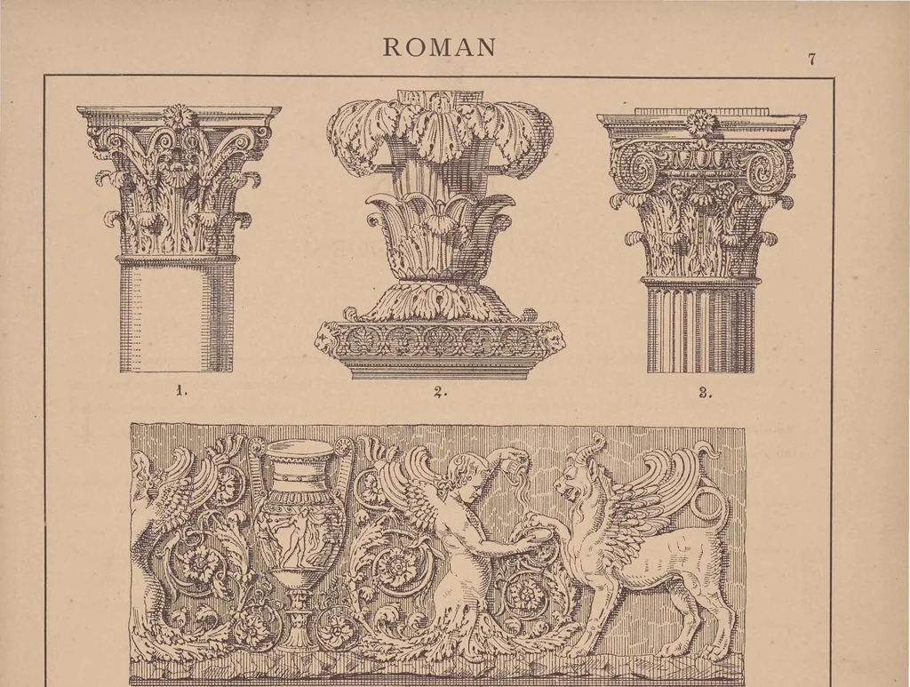 An illustration from Historic styles of ornament, 1898, leaf 32