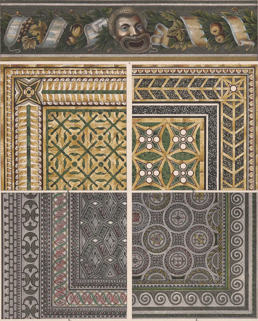 An illustration from Historic styles of ornament, 1898, leaf 34