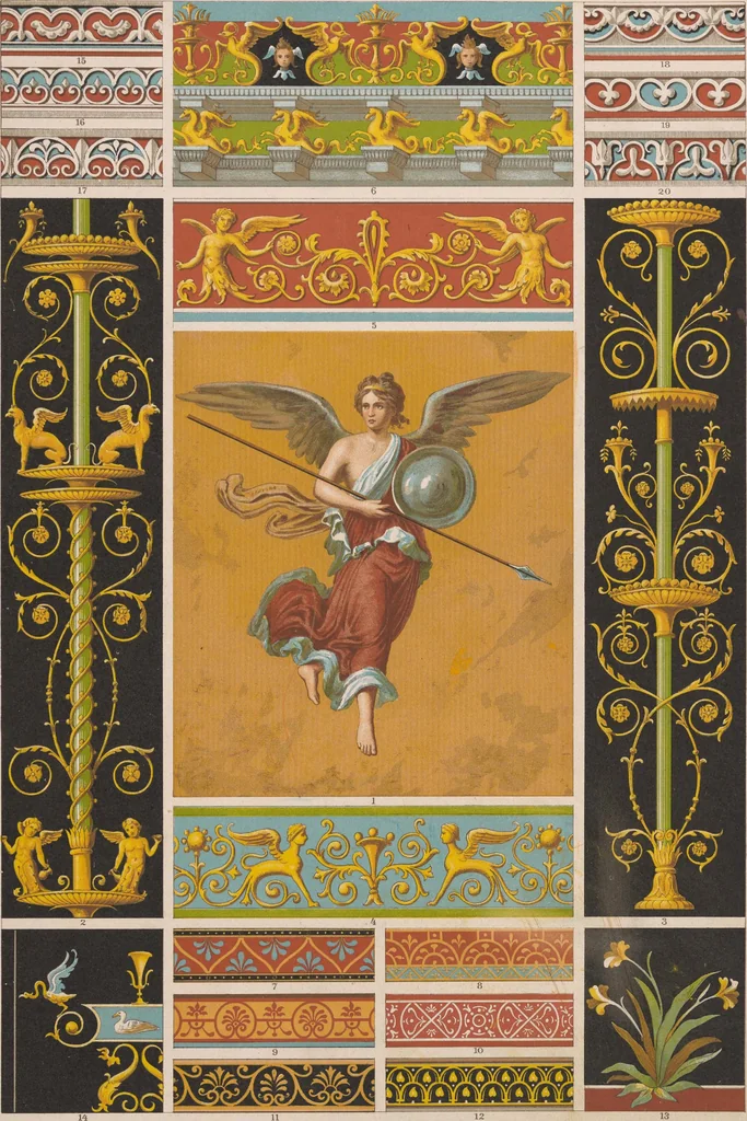 An illustration from Historic styles of ornament, 1898, leaf 38