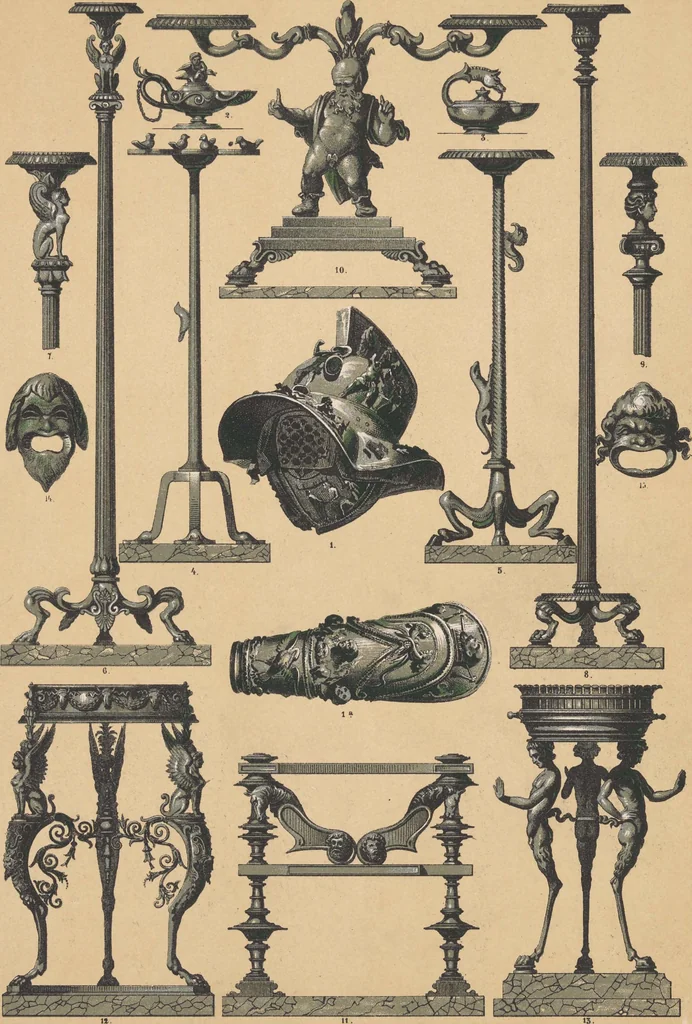 An illustration from Historic styles of ornament, 1898, leaf 40