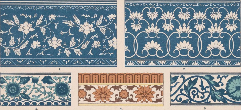 An illustration from Historic styles of ornament, 1898, leaf 44