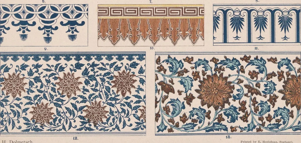 An illustration from Historic styles of ornament, 1898, leaf 44